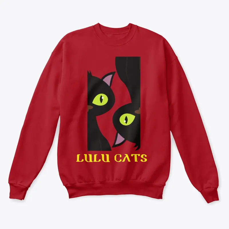 Lulu Cats Design Tshirt and Hoodie