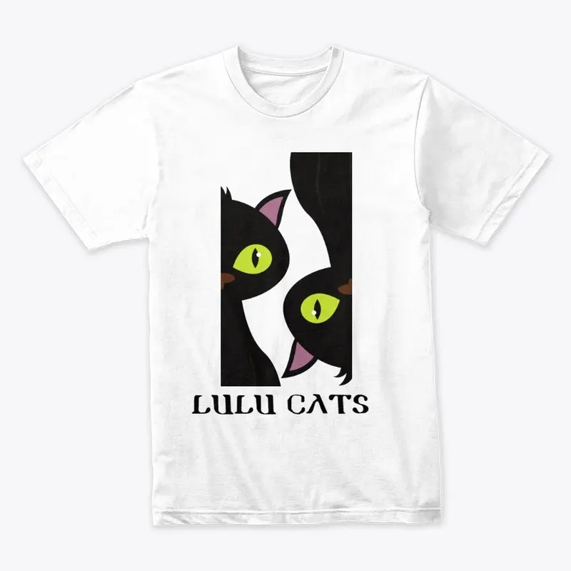 Lulu Cats Design Tshirt and Hoodie